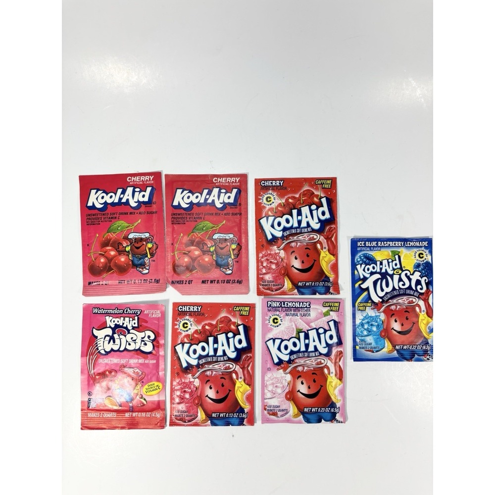 Vtg Kool-Aid Pockets Bundle Of 7